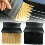 Tzgsonp Auto Interior Dust Brush, Car Cleaning Brushes Duster, Soft Bristles Detailing Brush Dusting Tool for Automotive Dashboard, Air Conditioner Vents, Leather, Computer ,Scratch Free