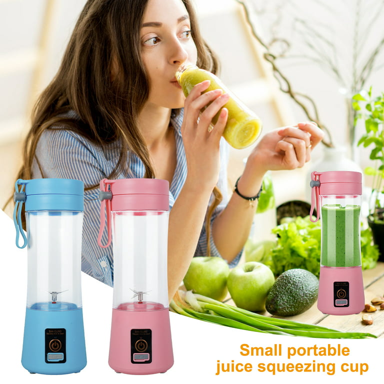Portable Blender, Personal Blender for Shakes and Smoothies, Blender shake  Smoothie for Kitchen Personal Size Blenders with Rechargeable USB, 380Ml  Traveling Fruit Veggie Juicer Cup With 6 Blades