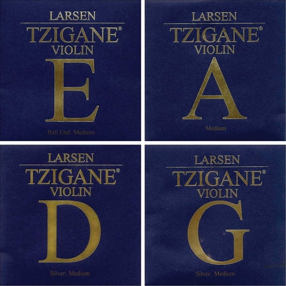 Tzigane 4/4 Violin String Set - Medium Gauge with Ball-end E