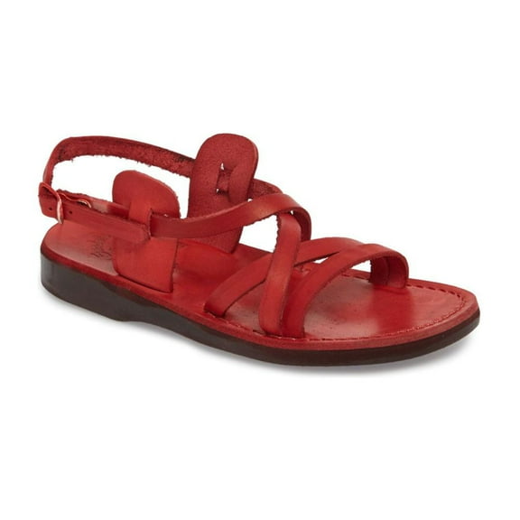 Tzippora - Leather Strappy Slingback Sandal - Womens Sandals
