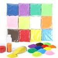 thumbnail image 1 of Tzou 18oz x 12pcs Art Colored Sand Craft Sand DIY Drawing Wedding Decorative Sand Children Entertainment Artificial Beach Art Supplies for Kids Sand Art Creativity Birthday Chrismas Party Decor Gifts, 1 of 7