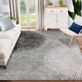 thumbnail image 1 of Tzou Modern Area Rugs 9x12, Soft & Washable Carpet for Playroom, Low Pile Rug, Non-Slip, Non-Shedding(Gray), 1 of 7