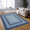 thumbnail image 1 of Tzou Modern Braid Print Washable Area Rugs 8x10ft with Anti-Slip TPR Back, Ultra-Thin Carpet for Living Room Bedroom Dining Room, 1 of 7