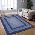 thumbnail image 1 of Tzou Modern Braid Print Washable Area Rugs 8x10ft with Anti-Slip TPR Back, Ultra-Thin Carpet for Living Room Bedroom Dining Room, 1 of 7