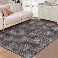 thumbnail image 1 of Tzou Modern Washable Area Rugs 8'x10' for Living Room, Soft Plaid Carpets Non-Slip, for Dining Room Bedroom, 1 of 7