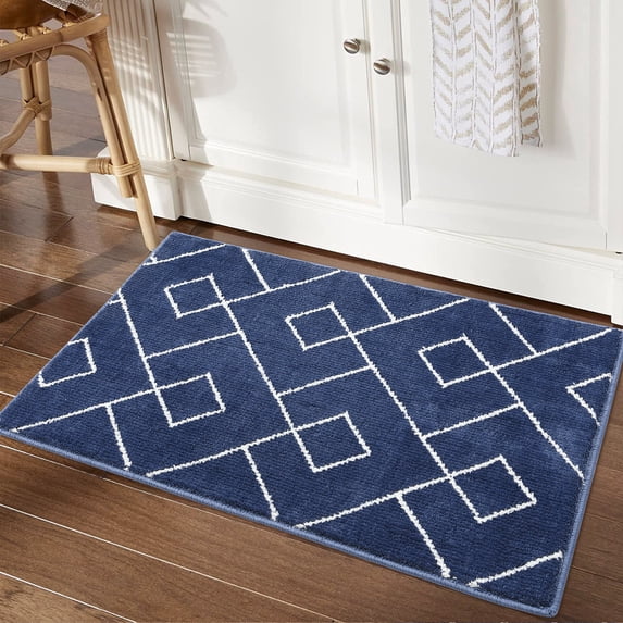 Tzou Ultra Soft Modern Geometric Area Rugs for Living Room Bedroom Children's Playroom Dining Room, No Shedding, Anti-Slip