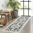 thumbnail image 1 of Tzou Vintage Boho Runner Rugs 2'x8' for Kitchen, Low Pile Medallion Carpet for Hallway Laundry Room, 1 of 7