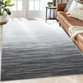 thumbnail image 1 of Tzou Washable Area Rug 5x7 for Home Office, Modern Gradient Carpet, Anti-Slip, Low Pile, Gray, 1 of 7