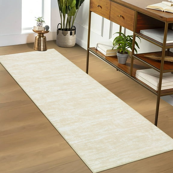 Tzou Washable Runner Rug 2'3"x 8' Soft Non-Slip Low Pile Indoor Throw Rug for Kitchen Living Room Bedroom - Machine Washable Stain Resistant Carpet