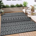 thumbnail image 1 of Tzou Waterproof Rugs 5x8ft Reversible Outdoor Rug for Patio, RV and Camping - Lightweight Non-Slip All-Weather Carpet - Indoor/Outdoor Mat, 1 of 7