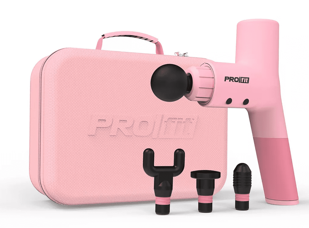 Tzumi Travel Size BONBON PINK Profit Handheld Therapeutic Body Massager