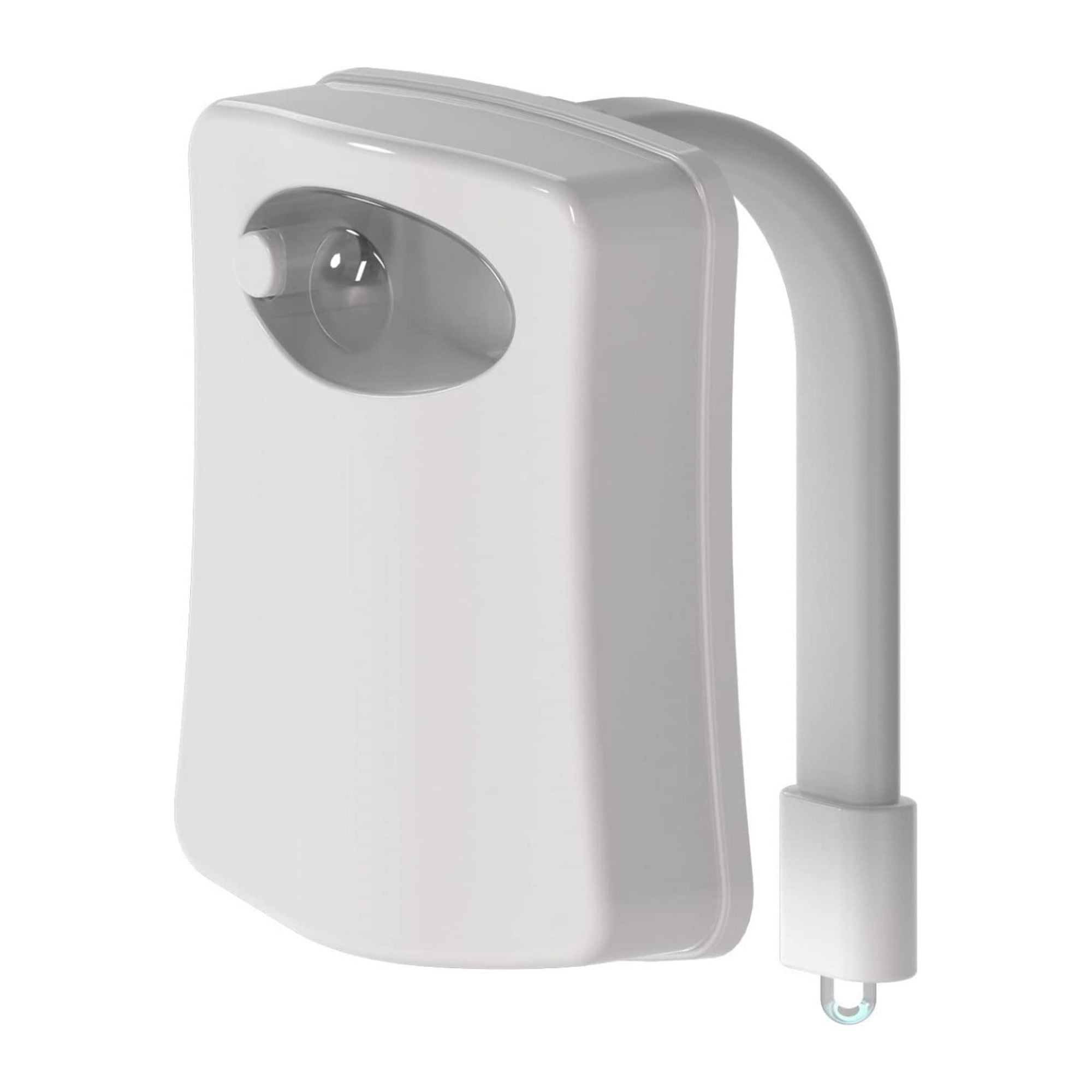 White LED Motion Sensor Toilet Night Light