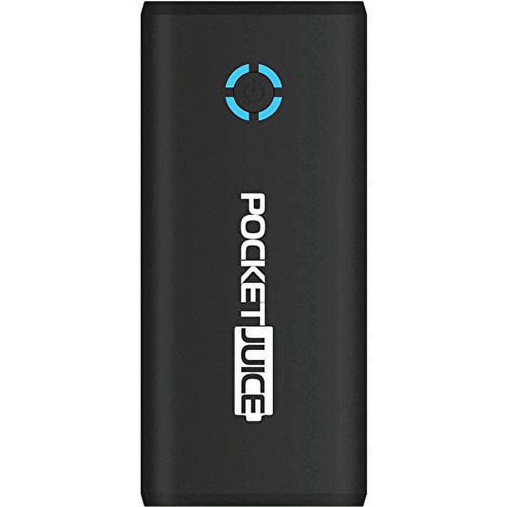 Tzumi Pocket Juice 4 000mAh Solo Portable Charger Black