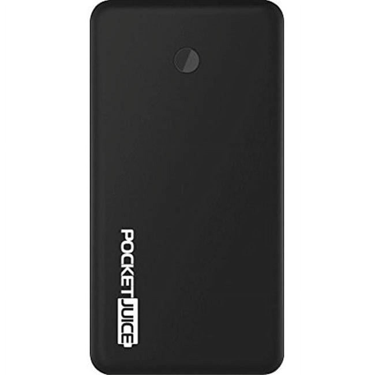 Tzumi Slim PocketJuice - External battery pack - Li-pol - 10000 mAh - black