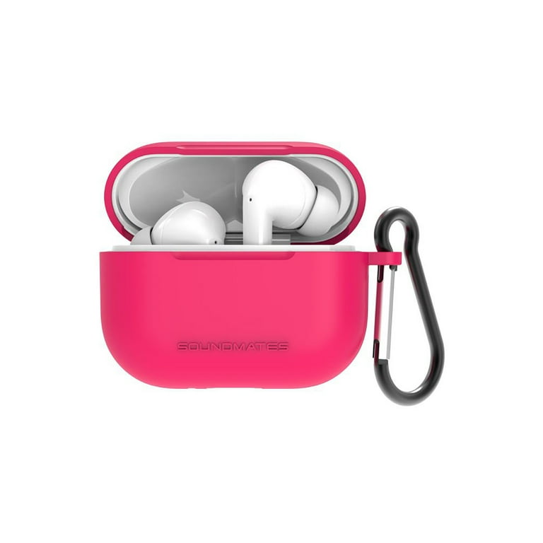 Tzumi Soundmates V2 5.0 Wireless Stereo Earbuds With Wireless Charging Case 6759JCP PINK ONE SIZE