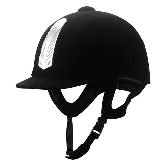 U-141 A Breathable Equestrian Riding Helmet Horse Racing Safety Outdoor Use Men Women Riding Gear 52Cm Head Size