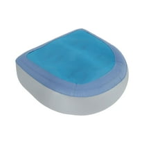U-147 Inflatable Hot Tub Booster Seat With Suction Cups Mesh Design Spa Bath Cushion For Adults Includes 1 Cushion Non Slip Bathtub Accessories Comfortable Support Pad