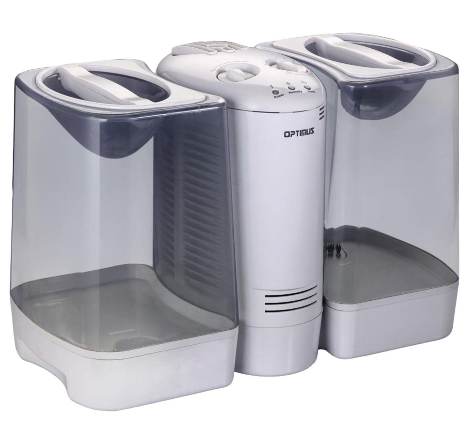 U-32030 3.5 Gallon Warm Mist Humidifier with Wicking Vapor System,White/Clear