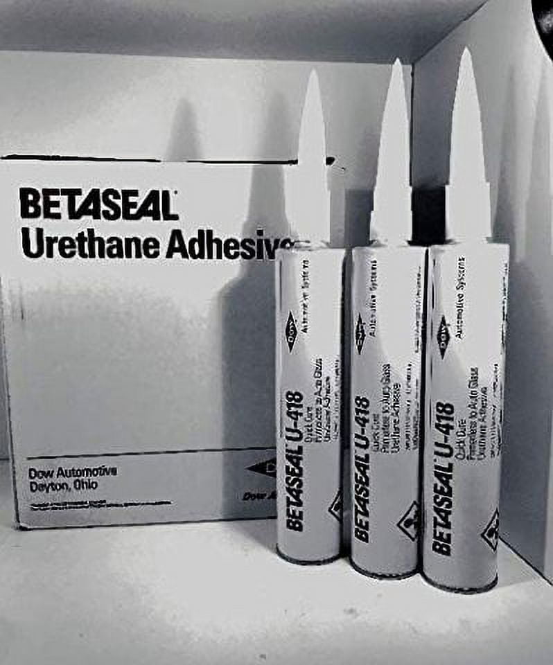 U418 Dow Betaseal Auto Glass Primerless Urethane/Sealant/Adhesive (3