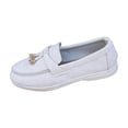 thumbnail image 1 of U-835 White Eye Catching Summer Fall Lazy Low Top Loafers For Women Casual Versatile Comfortable Fashion, 1 of 9