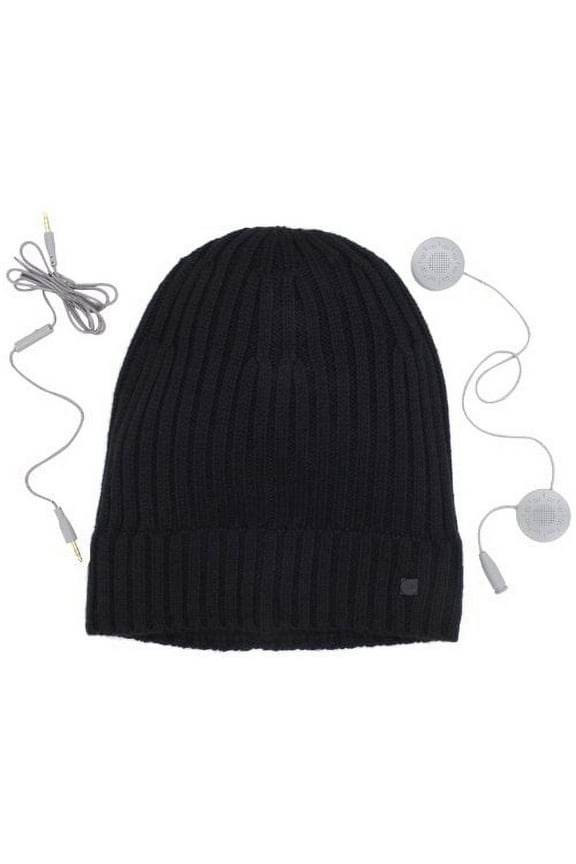 U.A.A. INC. U Men's Ribbed hat, Black, One Size