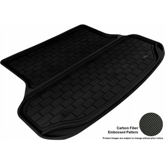 U Ace 3D Maxpider Cargo Custom Fit All-Weather Kagu Black Floor Mat for 2004-2009 Lexus RX330-350 Models - Black
