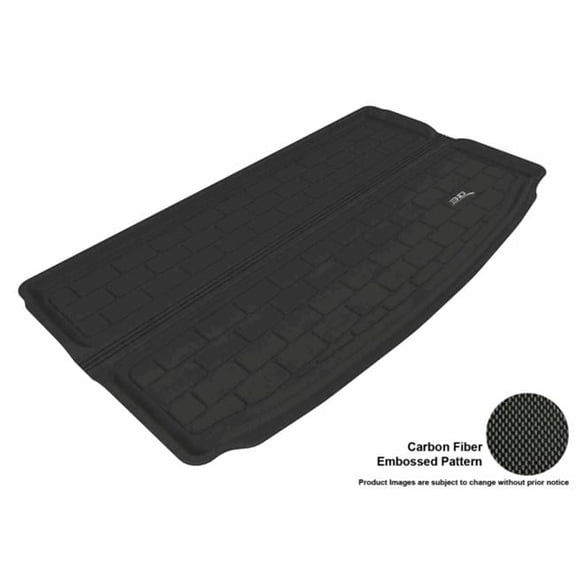 U Ace  3D Maxpider Cargo Custom Fit All-Weather Kagu Black Floor Mat for 2011-2015 Mini Countryman Models - Black