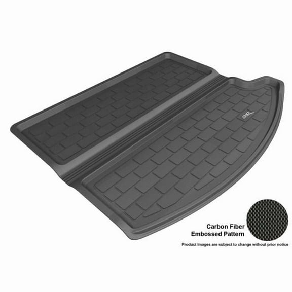 U Ace  3D Maxpider Cargo Custom Fit All-Weather Kagu Black Floor Mat for 2013-2016 Ford Escape Models