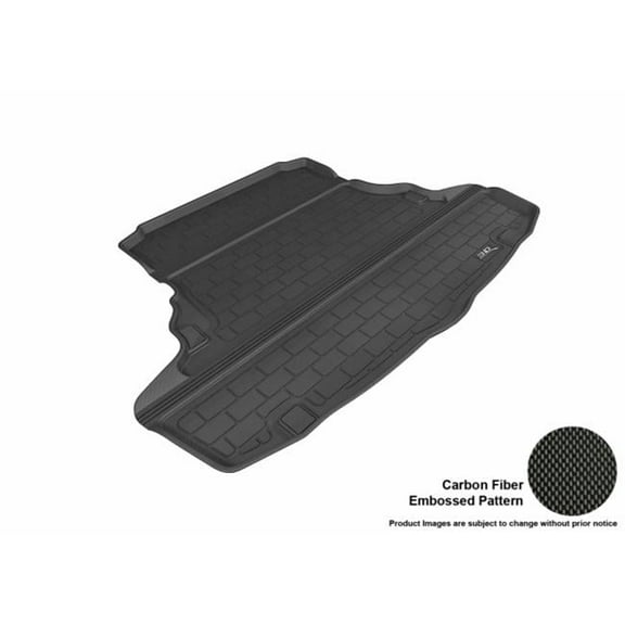U Ace  3D Maxpider Cargo Custom Fit All-Weather Kagu Black Floor Mat for 2014-2016 SDN Lexus IS250-350 Models - Black