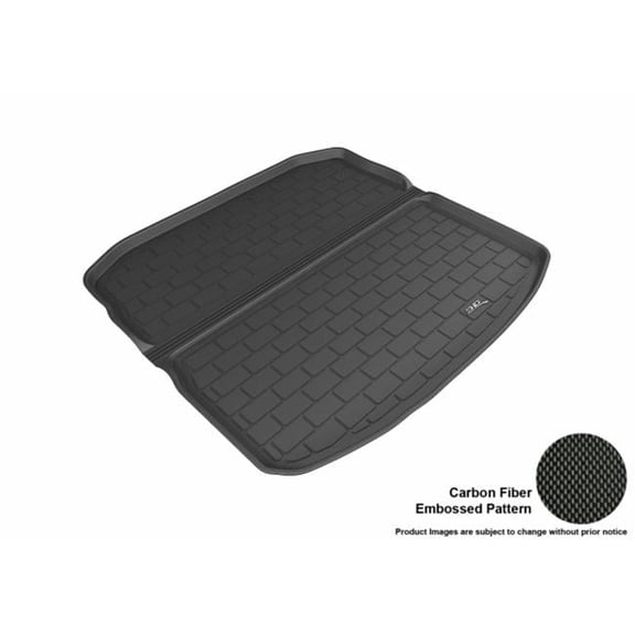 U Ace 3D Maxpider Cargo Stowable Custom Fit Kagu Black Floor Mat for 2015-2016 Audi A3-S3 Models - Black