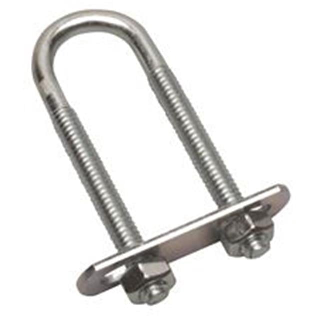 ANVIL MARK 802586 U Bolt, 5/16" Diameter, 2-1/2" Legs, 3-1/2" Inside (Pack of 25)