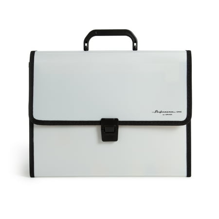 U Brands Performance Poly 26 Pocket Expandable File Folder, Gray, 1 Count