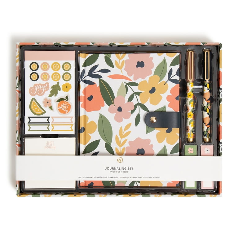 U BRANDS Precious Petals Journaling Set, 2056U - Walmart.com