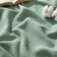 thumbnail image 1 of U by Bedsure GentleSoft 100% Cotton Blanket King Size for Bed - Breathable and Lightweight, Soft Cozy Textured Herringbone Woven Blanket for Summer, Sage Green, 108x90 inches, 1 of 6