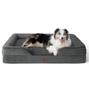 U By Bedsure Orthopedic Dog Bed for Extra Large Dogs - XL Washable Dog Sofa Bed Large, Supportive Foam Pet Couch Bed with Removable Washable Cover, Waterproof Lining and Nonskid Bottom, Dark Gray deal from Walmart