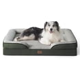 thumbnail image 1 of U By Bedsure Orthopedic Dog Bed for Extra Large Dogs, Waterproof Sofa Couch with Washable Removable Cover & Non-Slip Bottom, Boreal Canopy Green, 42", 1 of 10