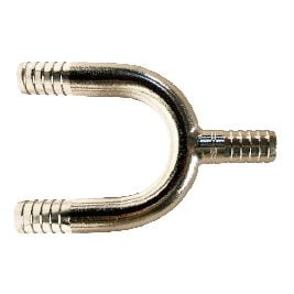 U-Bend Man 1/4B-All Thnwl -304 S.S., Stainless Steel Hose Barbs, Brass Fittings