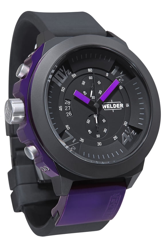 U-Boat K33 Chronograph Black Ion-plated Mens Sport Watch K33-9303