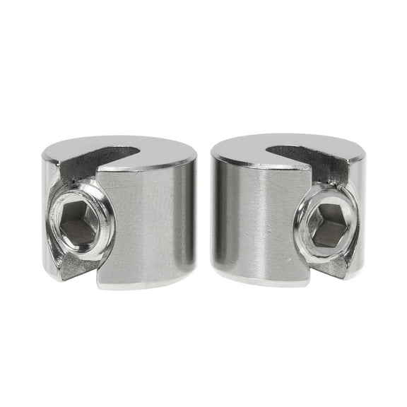 U Bolt Saddle Fastener Wire Rope Cable Clip 2 Pcs Clamp Stainless Steel Fasteners for
