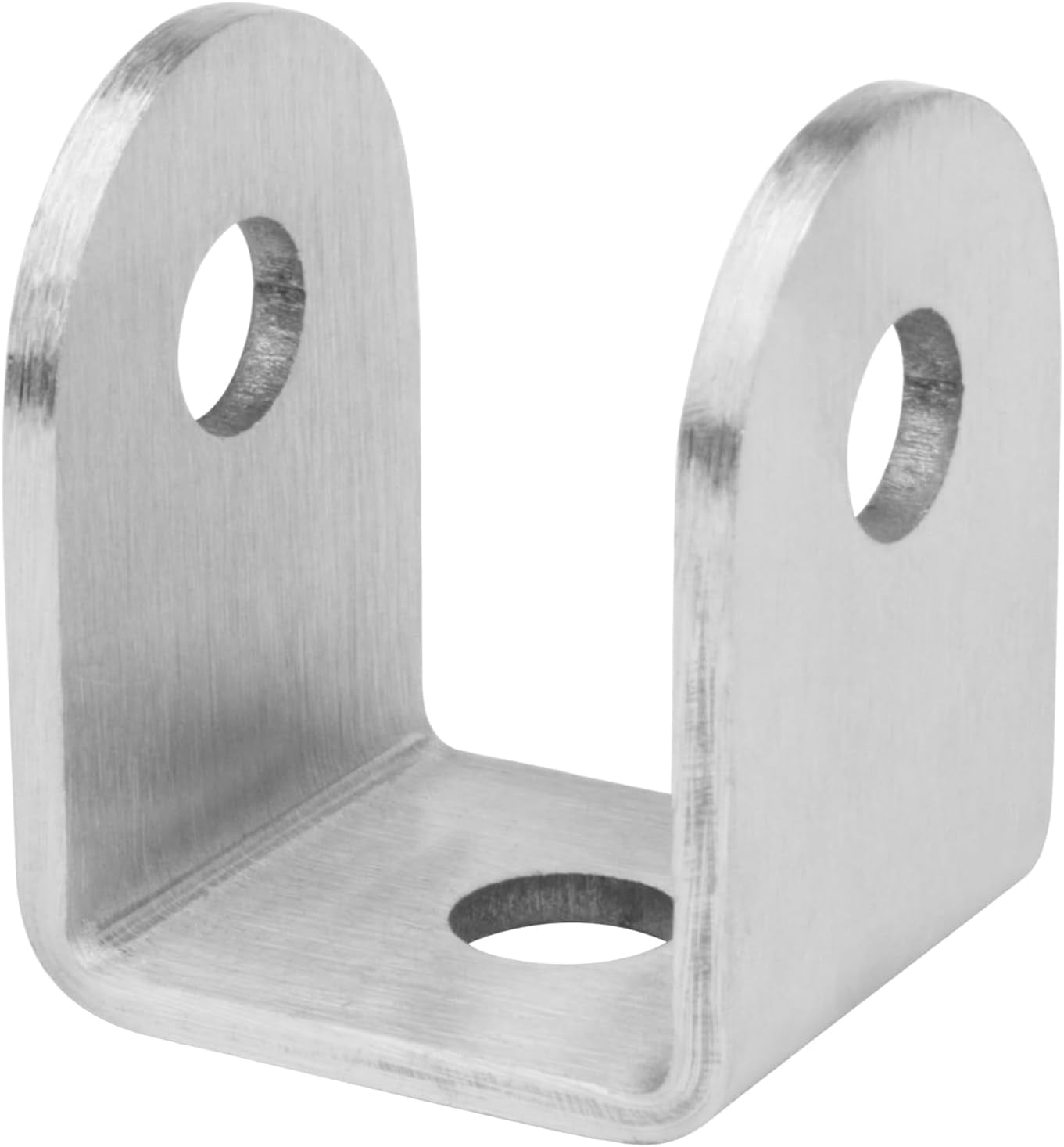 U Bracket 1-1/2",304 Stainless Steel,10 Pack