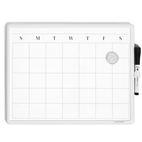 U Brands 11x14 Contempo Frame Dry Erase Calendar
