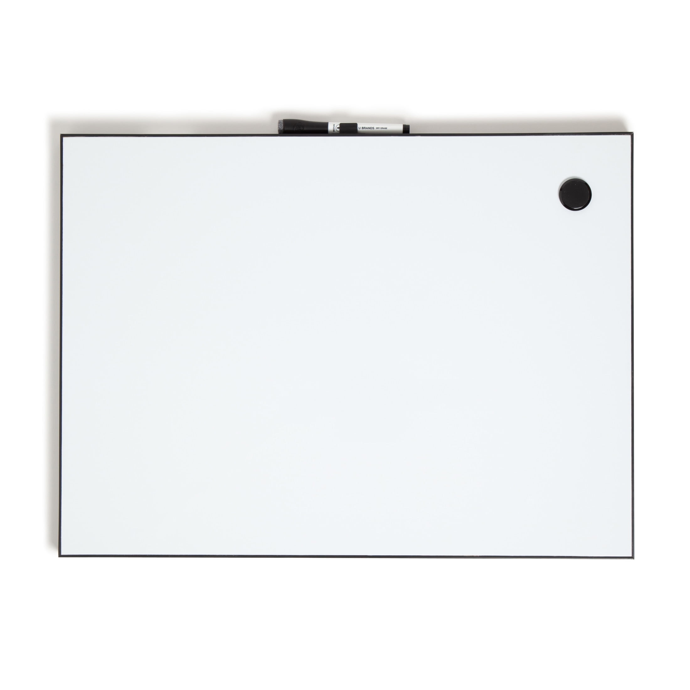 U Brands 23 x 17 Inch Magnetic Dry Erase Board with Thin Edge Frame