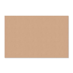U Brands 24 x 36 x 1 in. Cork Canvas Bulletin Board Frameless, Brown