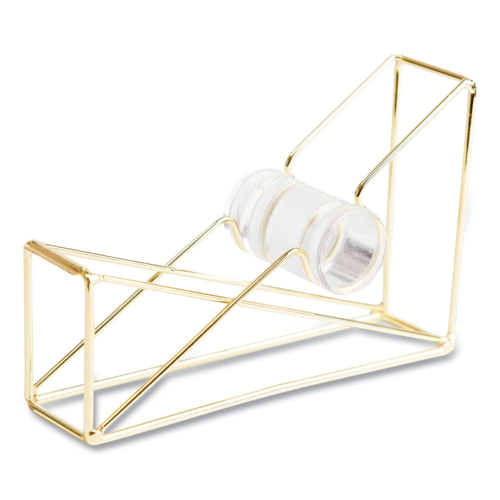 U Brands 3235U06-24 Vena Tape Dispenser with 1 in. Core - Gold