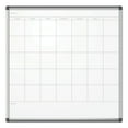 thumbnail image 1 of U Brands 36 x 36 in. PINIT Frame, Magnetic Dry Erase Calendar, White, 1 of 1