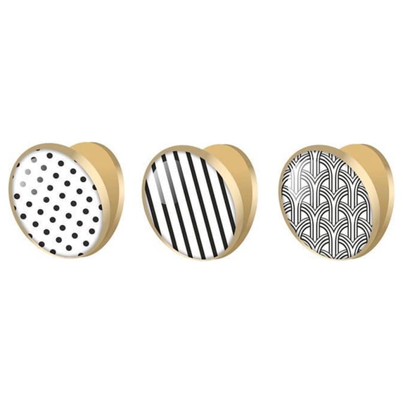 U Brands 3936U0012 Fashion Magnet Clips