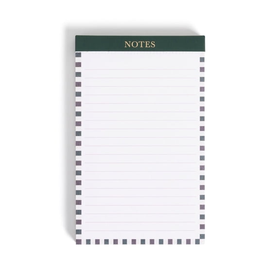 U Brands 4 x 6 in Perforated Lined Notepad, 100 Sheets, Heritage Varsity