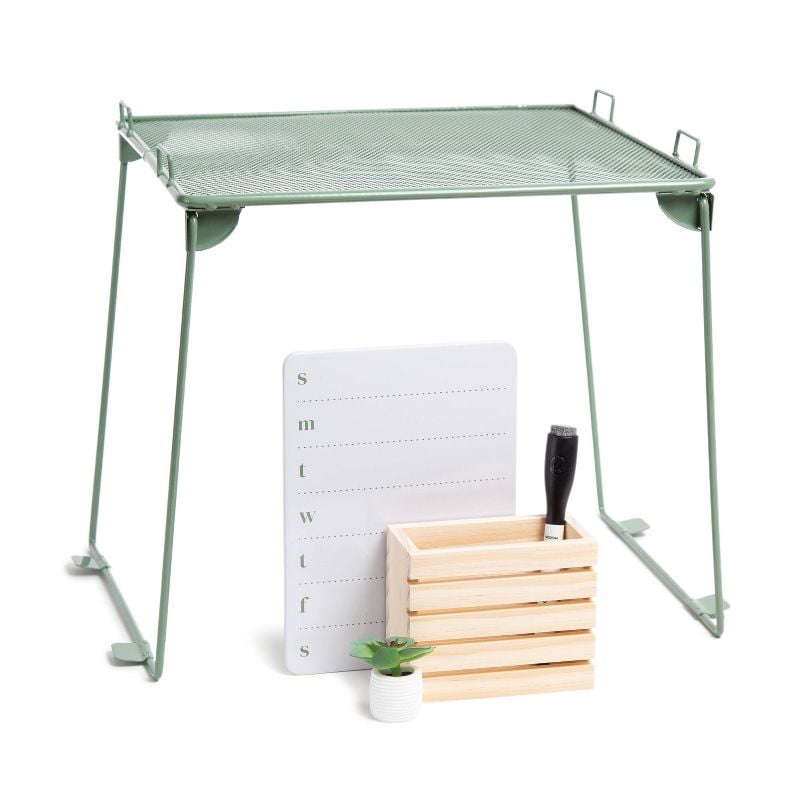 U Brands 5ct Locker Kit with Shelf Garden, Green