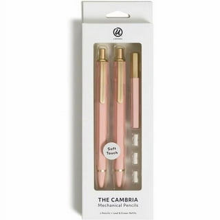 U Brands Cambria Mechanical Pencils - #2 Lead - Refillable - Matte Blush Barrel - 1 Pack U Brands Cambria Mechanical Pencils - #2 Lead - Refillable - Matte Blush Barrel - 1 Pack