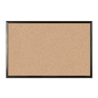 Ebony Black Cork Board Wall Tile, Dark Cork Tiles